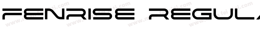 Fenrise Regular字体转换